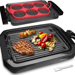 Indoor Griddle and Grill Electric