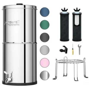3-Stage Gravity Water Filter System