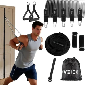 5-Level Resistance Bands Set with Handles